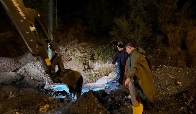 Hatay'da toprak kayması yaşandı