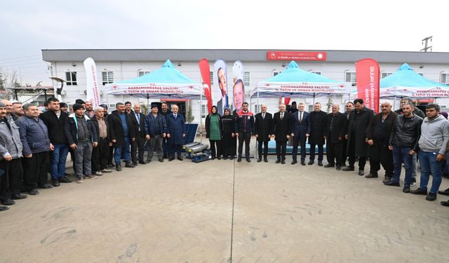 Kahramanmaraş’ta üreticiye büyük destek hamlesi!