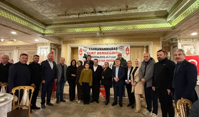 Kahramanmaraşlılar İstanbul’da gönül sofrasında bir araya geldi