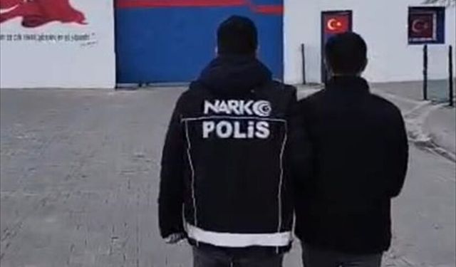 Siirt'te uyuşturucu operasyonunda yakalanan zanlı tutuklandı