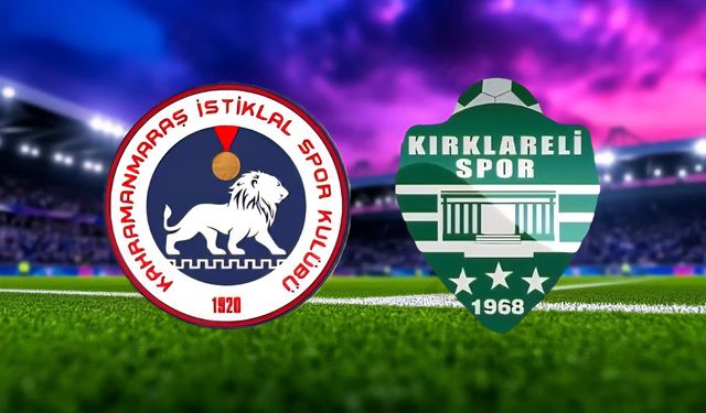Kahramanmaraş İstiklalspor-Kırklarelispor Maçı Ne Zaman, Saat Kaçta, Hangi Kanalda?