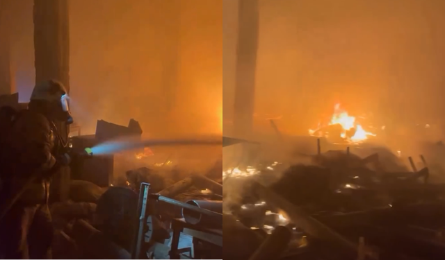 Kahramanmaraş’ta çırçır fabrikasında yangın!