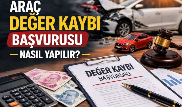 Araç Değer Kaybı Başvurusu Nasıl Yapılır?