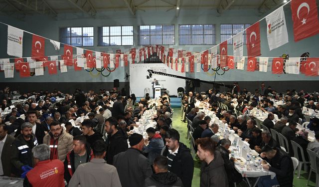 Ramazan Sofrası Bu Kez Ekinözü’nde Kuruldu