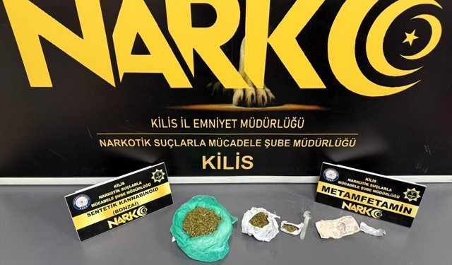 Kilis'te uyuşturucu operasyonunda 4 zanlı tutuklandı