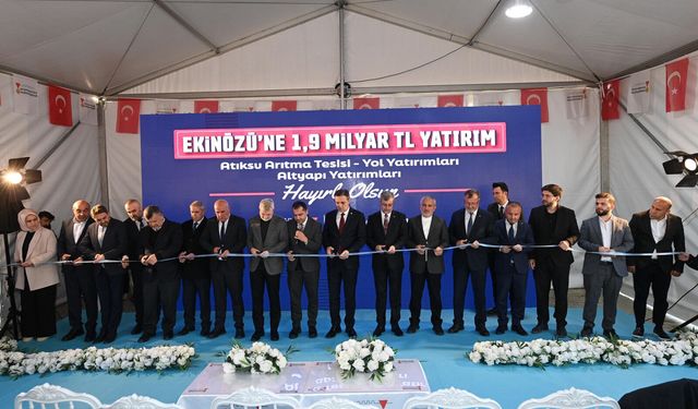 Ekinözü Yatırımlarının Toplu Açılış Töreni Düzenlendi