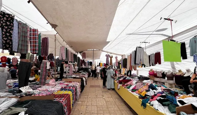 Kahramanmaraş’ta Bayram Alışverişi Başladı: Sosyete Pazarı Her Gün Kurulacak