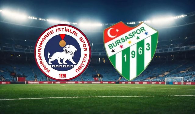 Kahramanmaraş İstiklalspor – Bursaspor Maçı Ne Zaman, Saat Kaçta?