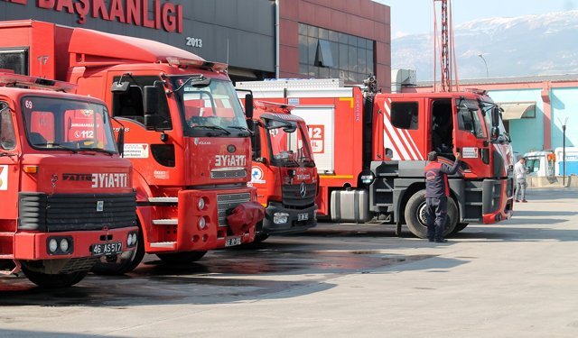 Kahramanmaraş İtfaiyesi Mart Ayında 445 Olaya Müdahale Etti