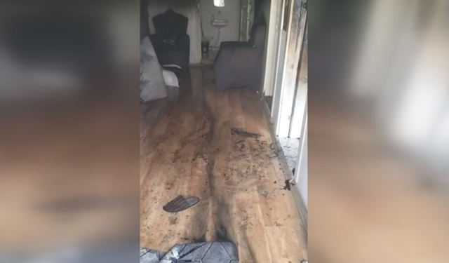 Dulkadiroğlu’nda ev yangını korkuttu