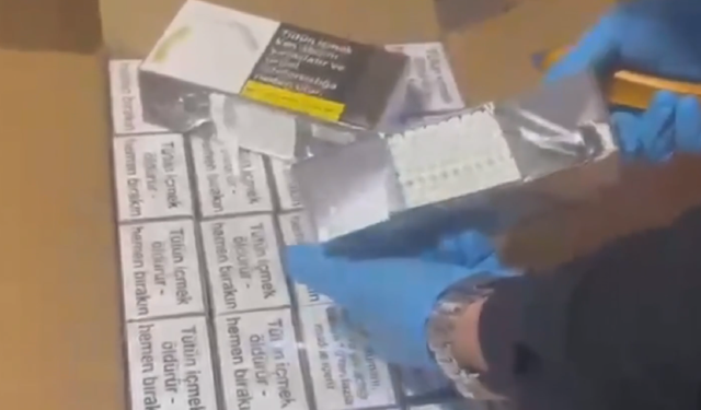 Samsun'da 1 milyondan fazla makaron ele geçirildi