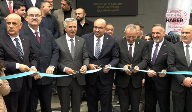 Şehit Ömer Halisdemir Kütüphanesi açıldı