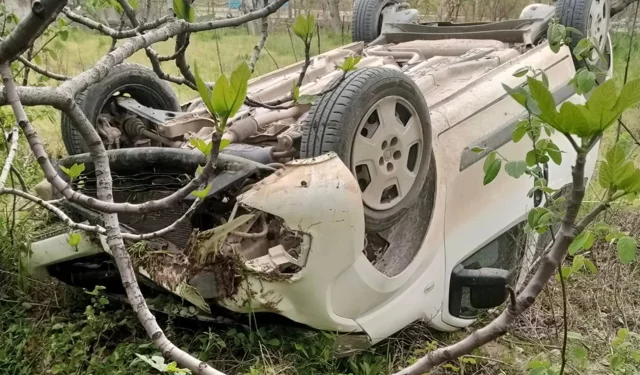 Kahramanmaraş’ta Kontrolden Çıkan Araç Devrildi: 1 Yaralı