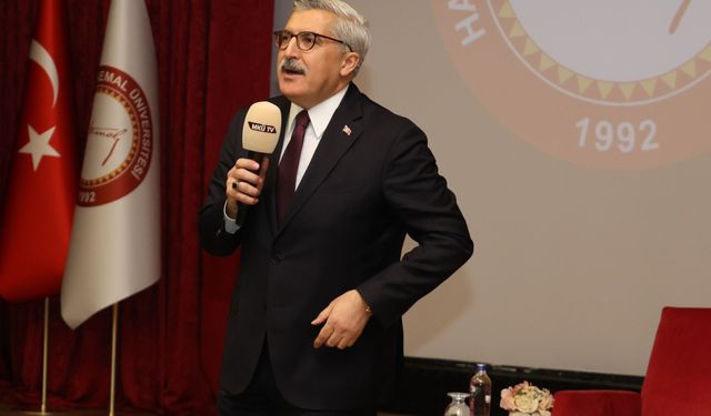AK Parti Genel Başkan Yardımcısı Yayman, Hatay'da "İhtisas Akademi" programında konuştu