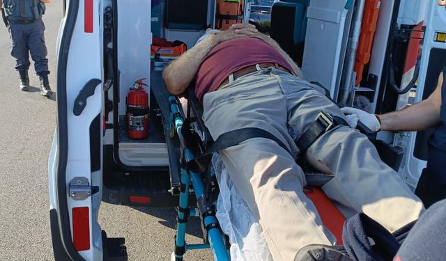 Adana'da trafik kazasında 1 kişi yaralandı