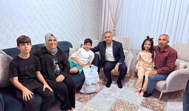 Başkan Toptaş’tan Acılı Ailelere Destek Ziyareti