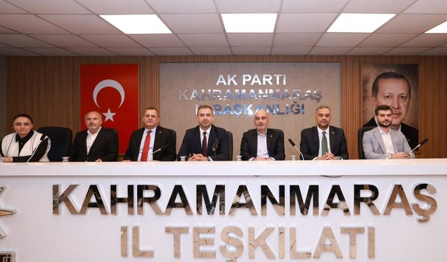 AK Parti Onikişubat Mayıs Toplantısı Gerçekleştirildi