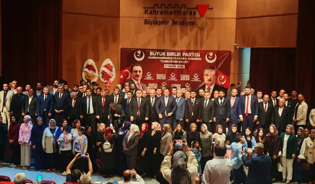 Büyük Birlik Partisi Kahramanmaraş Olağanüstü Kongresi Tamamlandı