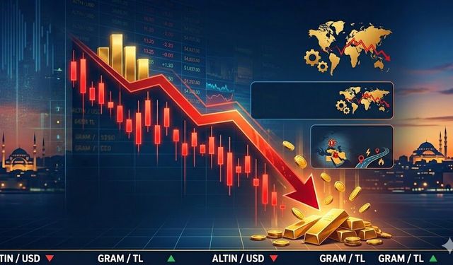 Altın Fiyatları Tepetaklak! Gram Altın ve Ons Altında Kan Kaybı: İşte Düşüşün 3 Kritik Nedeni