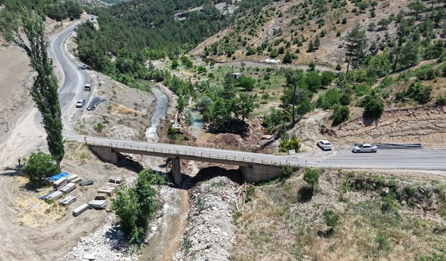 Kılağlı – Kabasakal Grup Yoluna 43 Metre Uzunluğunda Yeni Köprü