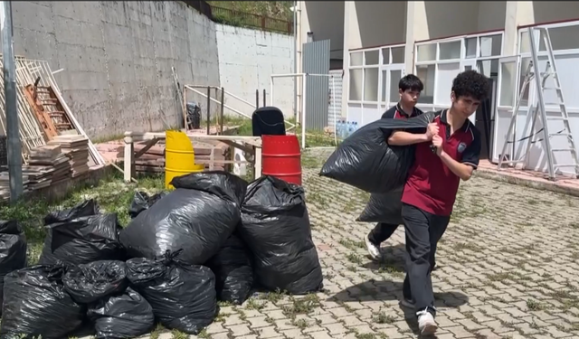 Lise Öğrencilerinden Özel Gereksinimli Bireylere Destek: 400 Kilogram Kapak Toplandı