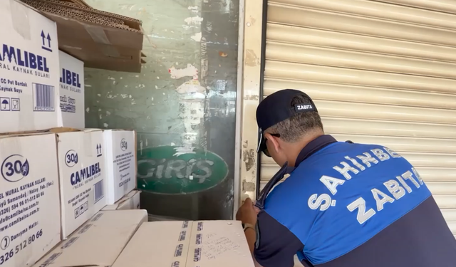 Gaziantep'te son kullanma tarihi geçmiş ürün satan iş yerine kapatma cezası