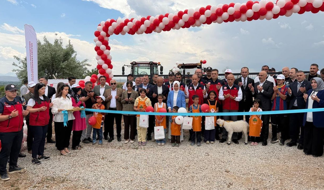 708 dekarlık mera üretime kazandırıldı