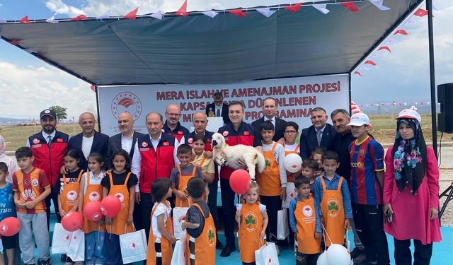 47 çiftçi ailesi projeden faydalanacak