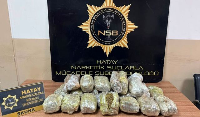 Hatay'da uyuşturucu operasyonlarında yakalanan 4 zanlı tutuklandı