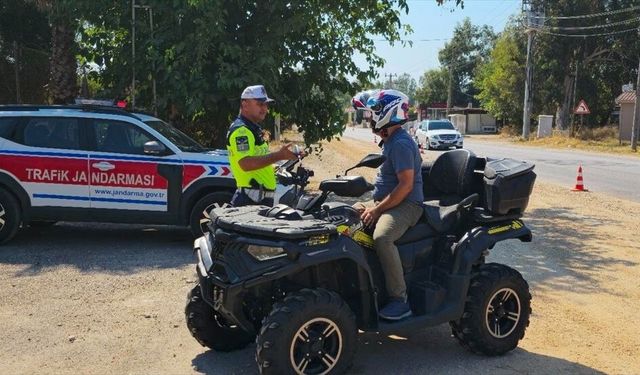 Antalya'da bir haftada 4 bin 680 motosiklet denetlendi, 410 sürücüye ceza yazıldı