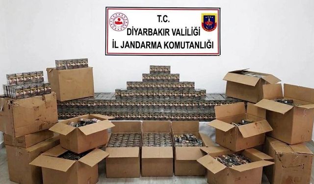 Diyarbakır'da kaçakçılık operasyonlarında 37 şüpheli hakkında işlem yapıldı