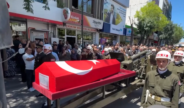 Şehit Uzman Çavuş Abdurrahman Hilal son yolculuğuna uğurlandı
