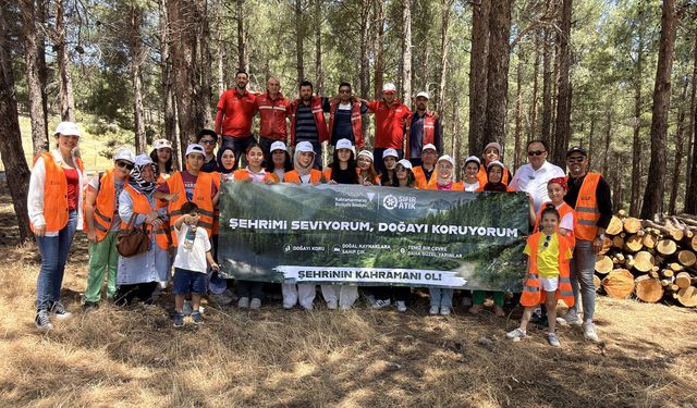 Kahramanmaraş'ta “Şehrimi Seviyorum, Doğayı Koruyorum” Temalı Gönüllü Çevre Etkinliği Düzenlendi