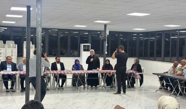 Milletvekili Köksal, Pazarcık'ta Vatandaşların Talep ve Önerilerini Dinledi