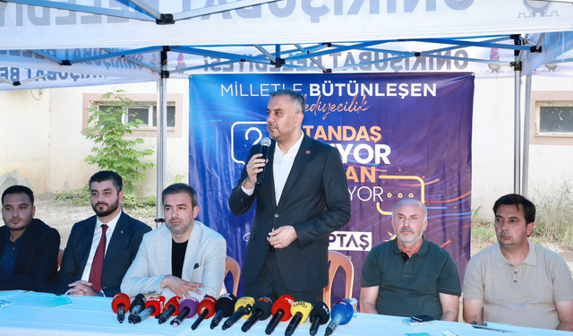 Başkan Hanifi Toptaş Tekir'de vatandaşların sorularını yanıtladı