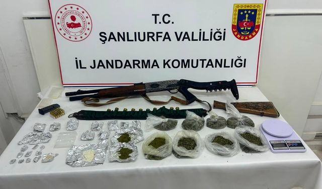 Şanlıurfa'da uyuşturucu operasyonunda 1 şüpheli yakalandı