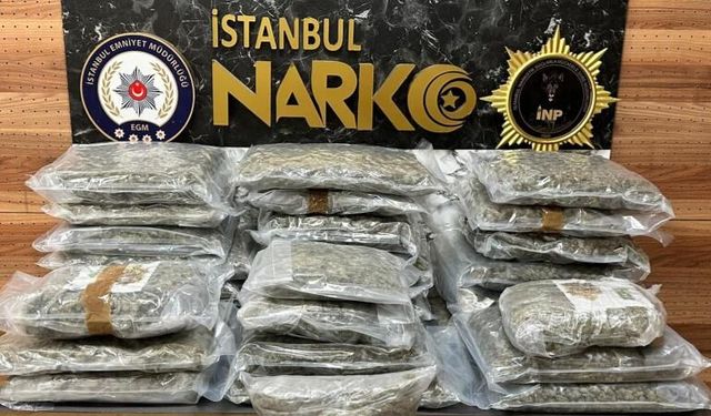 İstanbul’da Dev Uyuşturucu Operasyonu! 151 Kilodan Fazla Madde Ele Geçirildi