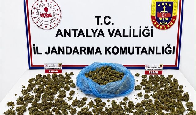 Alanya'da uyuşturucu operasyonunda 4 şüpheli yakalandı