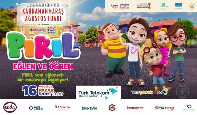 Kahramanmaraş Ağustos Fuarı’nda Pırıl ve Zeynep Betül Akyıldız Rüzgarı Estirecek!