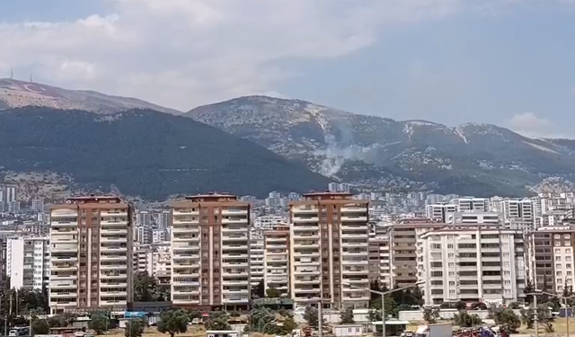 Ahır Dağında yangın!