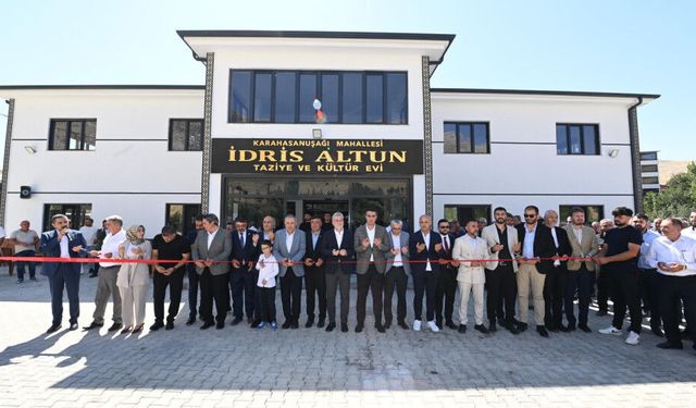 Elbistan’da Anlamlı Buluşma: İdris Altun Taziye ve Kültür Evi Hizmete Girdi!