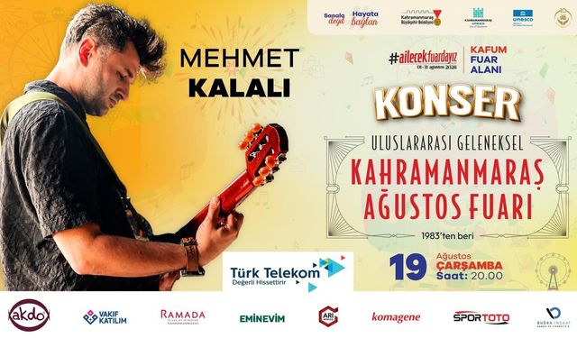 Ağustos Fuarı'nda Müzik Şöleni: Mehmet Kalalı ve "Bir Başka Orkestra" Sahne Alıyor!