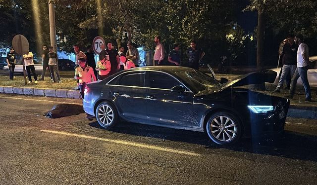 Şanlıurfa'da otomobilin çarptığı yaya öldü