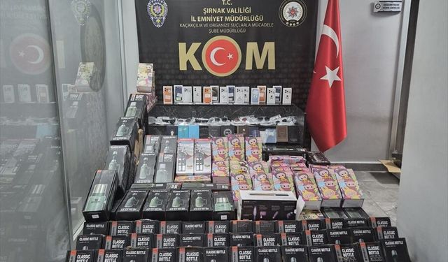 Şırnak'ta kaçakçılık ve asayiş operasyonlarında 57 şüpheli hakkında işlem yapıldı