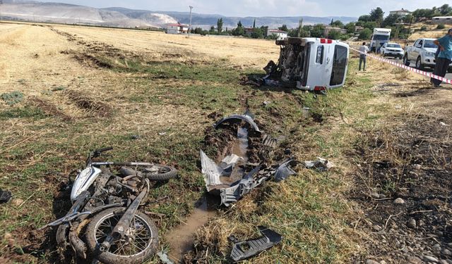 Pazarcık’ta Feci Kaza: 1 Ölü, 1 Ağır Yaralı