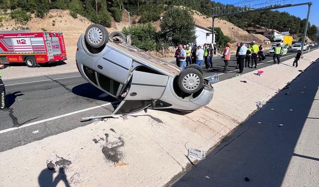 Kahramanmaraş'ta Feci Kaza: Otomobil Takla Attı 1 Kişi Öldü, 4 Kişi Yaralandı!