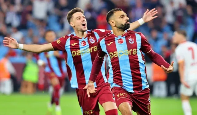 Trabzonspor'dan Galatasaray karşısında 4 gollü galibiyet!