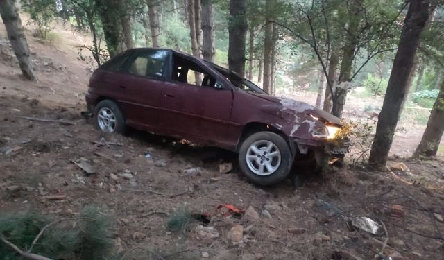 Adıyaman'da devrilen otomobilin sürücüsü öldü