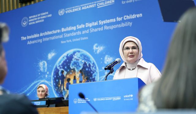 Emine Erdoğan’dan BM’de Tarihi Çağrı: "Çocukların Dijital Güvenliği İçin Küresel İşbirliği Şart"