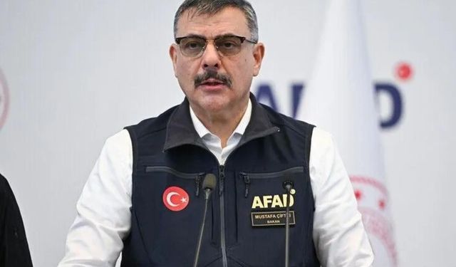 İçişleri Bakanı Mustafa Çiftçi: 6 vatandaşımız için kayıp ihbarı yapıldı